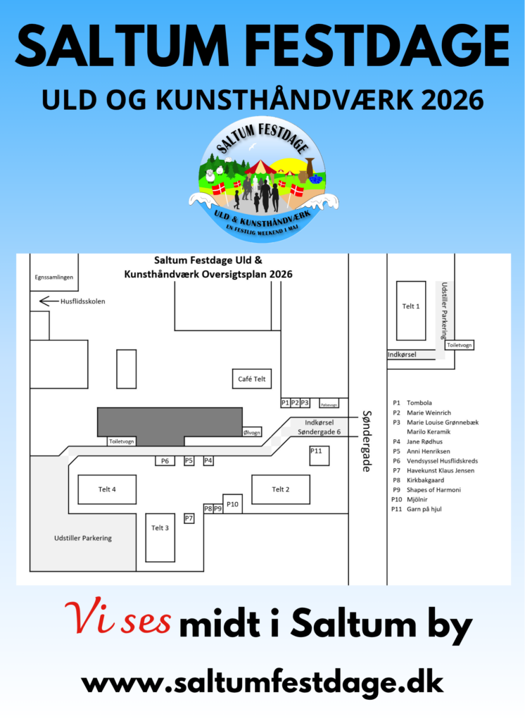 Oversigtsplan for Saltum Festdage 2026